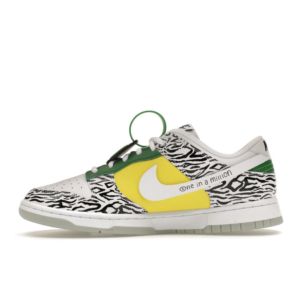 Nike Dunk Low Doernbecher 2022 Sneakersy Unisex Biały Czarny Zielone Jabłko DR7305-100