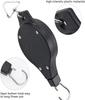 1PCS Retractable Plant Pulley Adjustable Heavy Duty Hanging Flower Basket Hanger Hooks for Garden Baskets Pots and Birds Feeder
