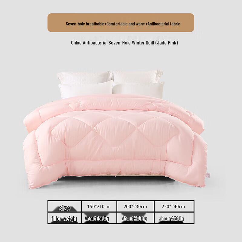 Mercury Antibacterial Seven-Hole Fiber All-Season Quilt