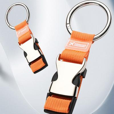 1Pcs Luggage Straps For Suitcases Metal Spring Clip Nylon Adjustable Suitcases Belts Luggage Belt For Carry On Bags Hook Strap