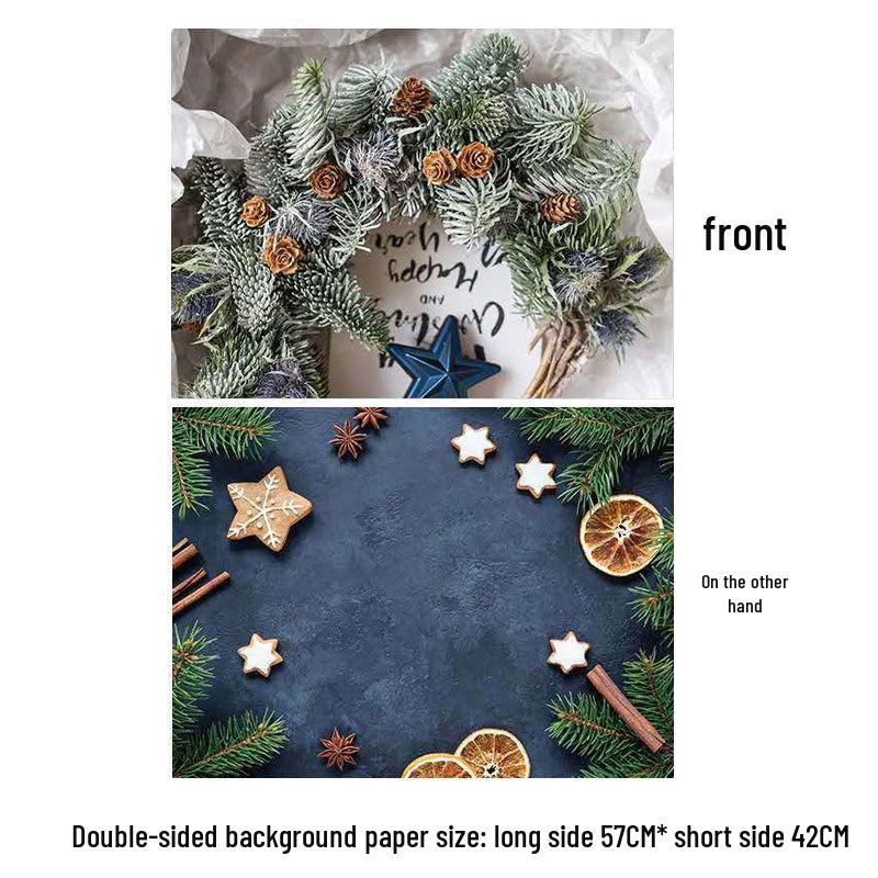 Double-Sided 3D Photo Backdrop for Food Photography and Still Life Props