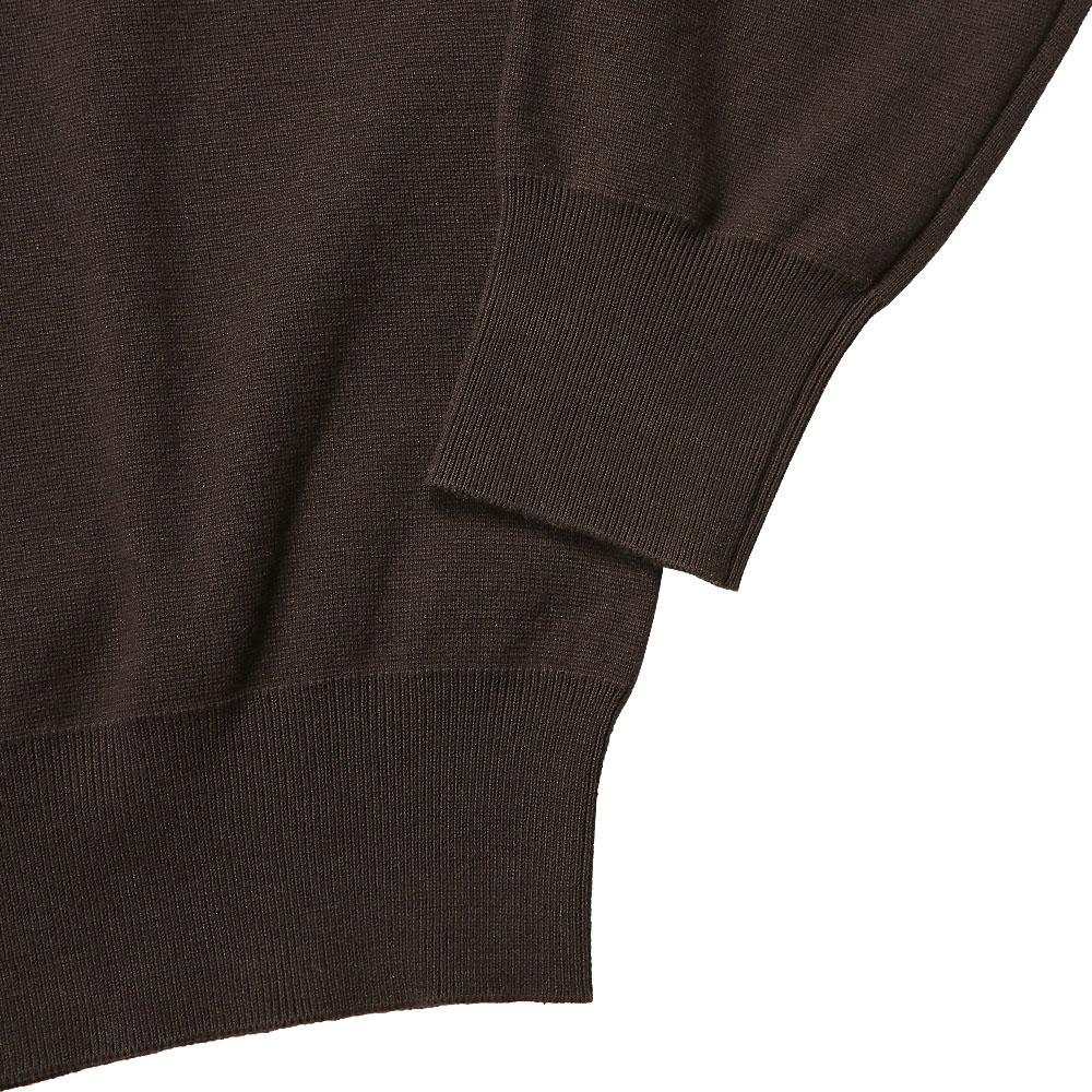 Sortie Essential Half Milano Cardigan (Brown)