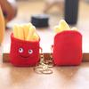 Cute Cute Fries Small Pendant Plush Toy Doll Student Schoolbag Bag Hanging Decoration Keychain Doll Doll