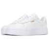 Puma Carina Street Skate Shoes Women's Low Top White 389390-01