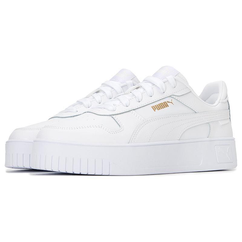 Puma Carina Street Skate Shoes Women's Low Top White 389390-01