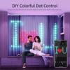 Music Sync LED Curtain Lights APP Controlled Smart Lights RGB Pixel Lights  Window Decor