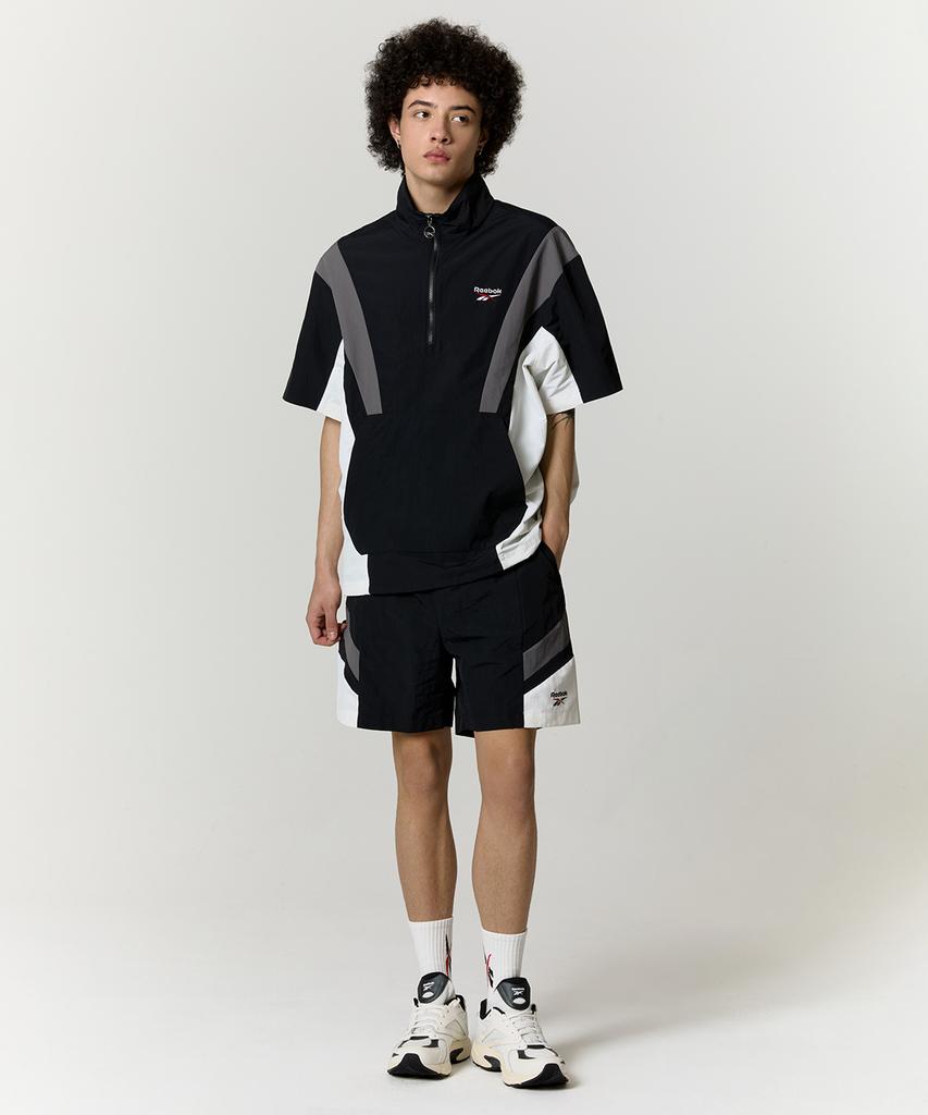 Reebok Dna Short Sleeve Anorak - Black