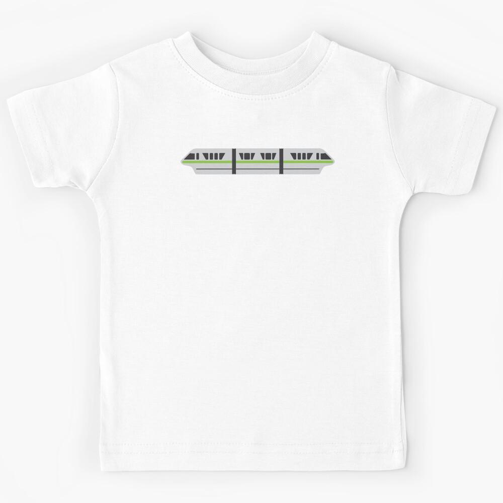 MONORAIL - LIME Kids T-Shirt 100