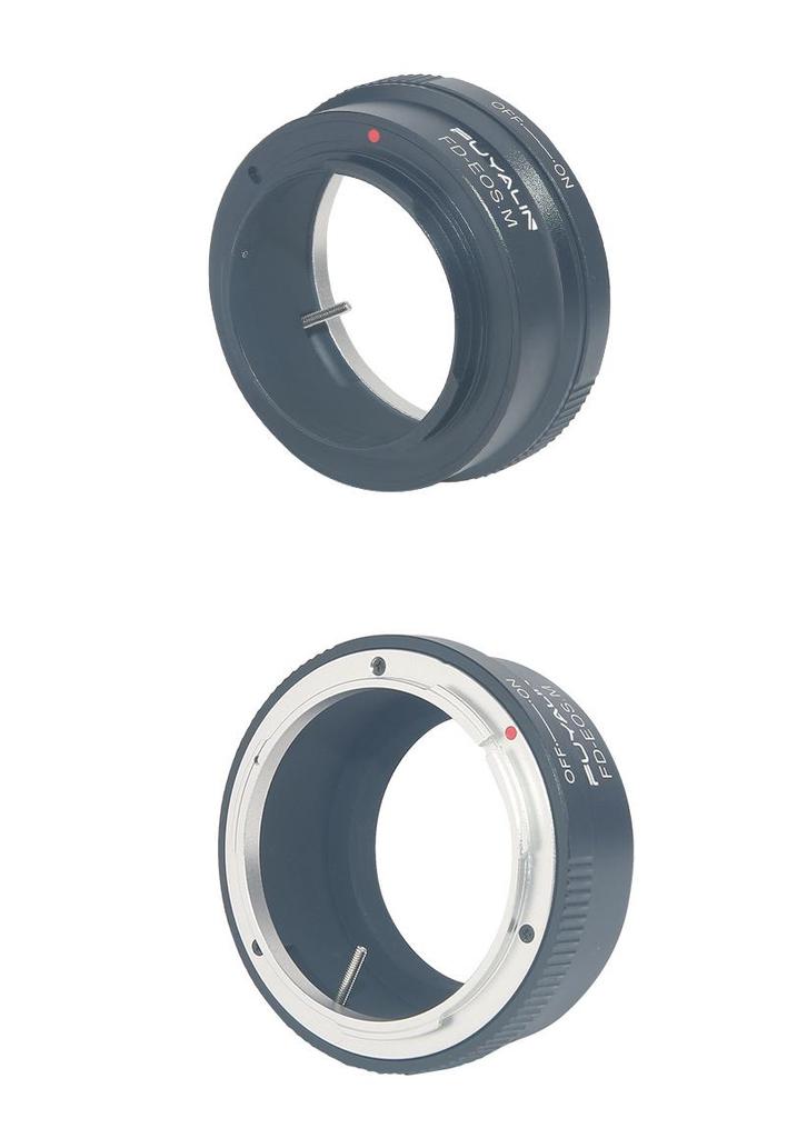 FD-EOSM Lens Adapter Ring for Canon FD/FL Lenses to EOSM M10/M5 Mirrorless Cameras