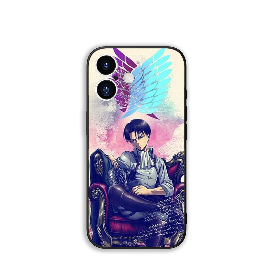 Phone Cover Levi Attacks on titan Jaeger Eren for Apple iPhone 17 16 11 Pro XS Max XR 6 7 8 Plus + 16E SE 2020 Air 5 8+ Case