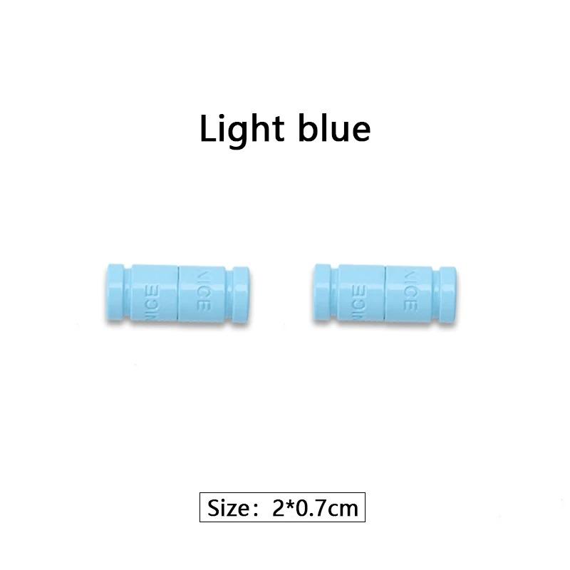 Elastic Shoelaces Ties Nice Circular Capsule Locked Shoelace Children Adult Lazy Shoelace Decorations Shoe Accessries