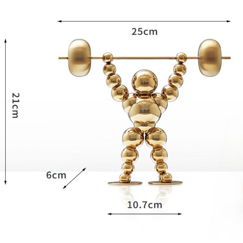 Modern Figurines Creative Desk Accessories Miniature Art Sculptures for Office Original and Funny Ornaments for Living Rooms