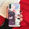 ReZERO Ram Rem Phone Case For Huawei Honor 10 Lite 9 20 7A 9X 30 50 60 70 Pro Plus Soft Silicone Cover