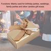 50pcs Wedding Favors Candies Souvenirs Gift Paper Gift Box for Wedding with Bowknot