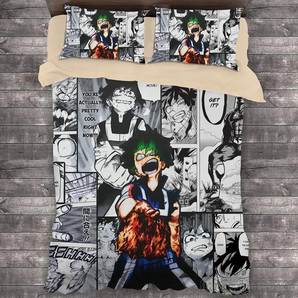 Comforter Popular Anime My Hero Academia Hd Comforter For Kids Bedding Sets Bedclothes Bedroom Decor