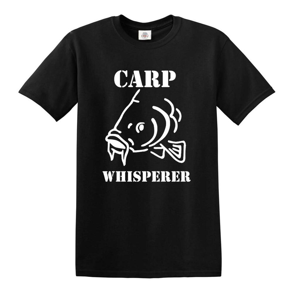 Carp Whisperer Mens Tshirt Carp Fishing Fisherman Angling Gift Present Top
