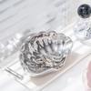Creative Shell Shaped Soap Dish Box Portable Waterproof Soap Holder Ceramic Drain Rack Home Bathroom Accessories
