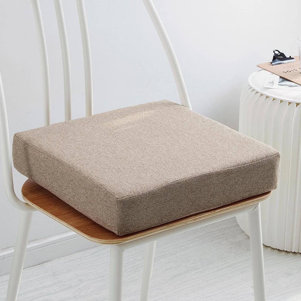 Gel Memory Foam Recliner Cushion For Elderly, -Layer Foam Chair Pad, Extra Large Seat Cushion For Couch, Armchair, Wicker Chairs, Floor