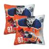 Connor Mcdavid 2 Pcs Square Pillowcase Pillow Cover Cushion Zip Decorative Comfort Throw Pillow For Home Car