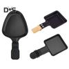 1/4 Pezzi Mini Padella Grill per Raclette Rivestita Antiaderente Piastra Grill Forma Quadrata Triangolare Accessori per Sciogliere il Formaggio