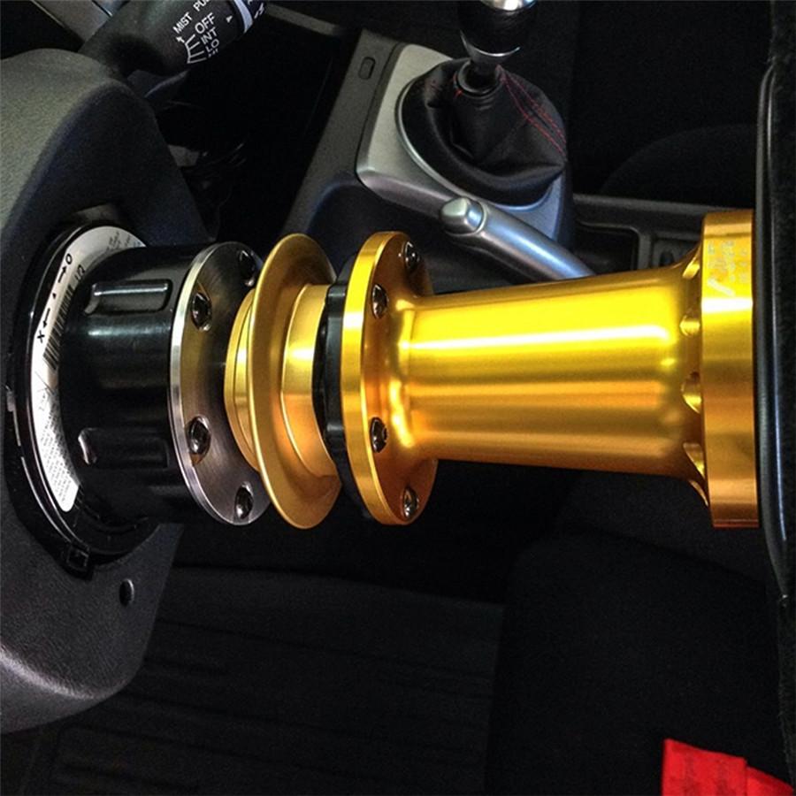 Car Steering Wheel Quick Release Hub Adapter Snap Off Boss Kit