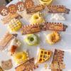 Squishy Cibo Creativo Giocattolo Fidget per Bambini Simulazione squisita Waffle Pane Tostato Ciambelle Lenta Risalita Spremere Giocattoli per Alleviare lo Stress