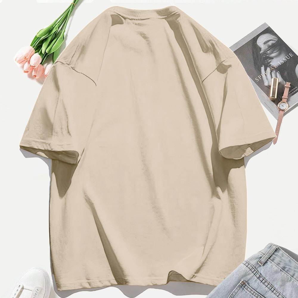 Goose Will Be There For You Printed TShirts Womens Summer Cotton Tops Loose ONeck Soft Short Sleeve T Shirts Casual Clothes