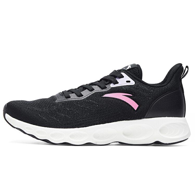 Anta Running Collection Low Top Running Shoes Women's Black White Pink 122035521-4