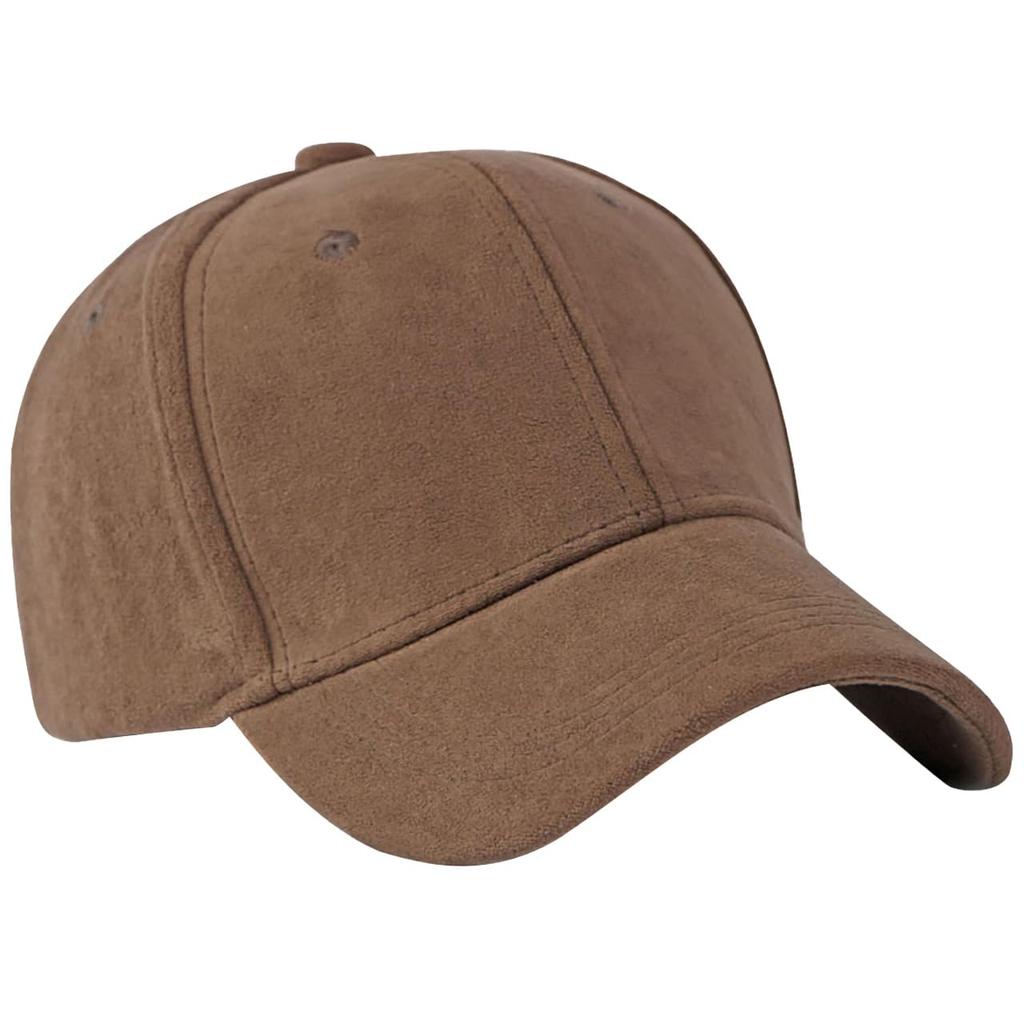 Buzz Selection Cap Casual Solid Color Outdoor Fashion Accessories Unisex CAP759 Brown