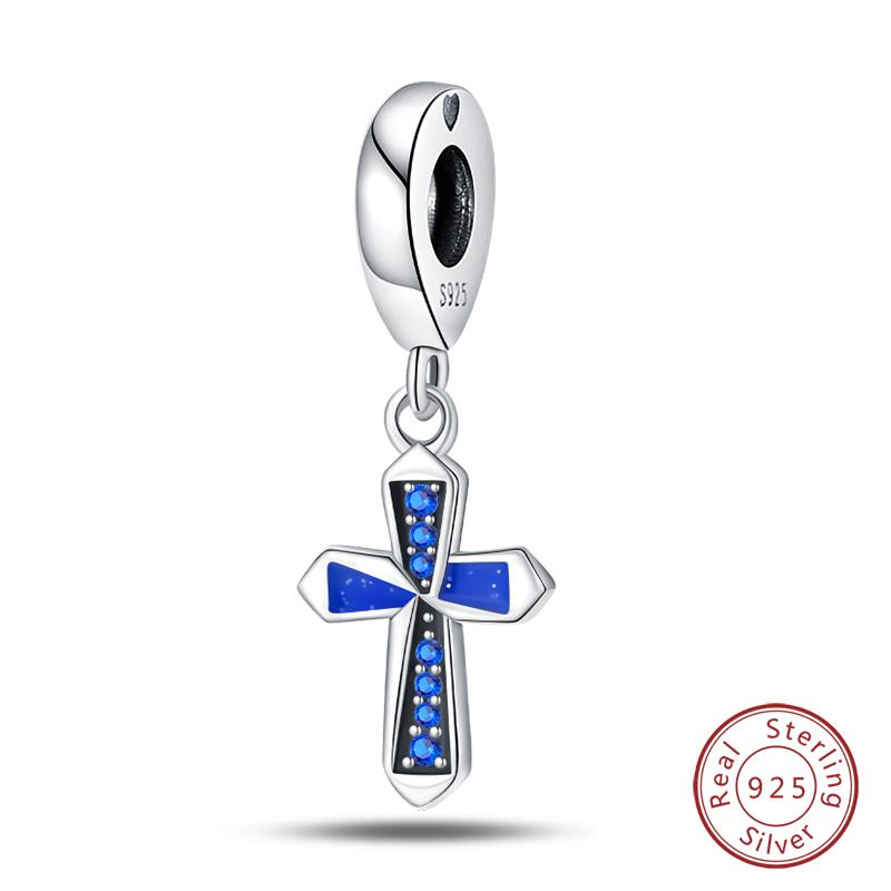 Copper Nossa Senhora Aparecida Dangle Charms Beads Fit Qikaola Original Bracelets Diy Jewelry Making For Women