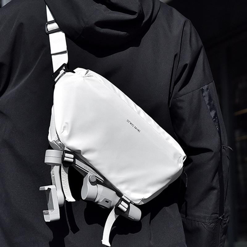 Strictly Select New Crossbody Bags for Men, New Cycling Functional Workwear Bags, Casual Chest Bags, Men's Commuting Trendy Shoulder Bags