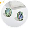New Trendy Accessories, Oval Pendant Earrings, Exquisite Shell Earrings, and High-end Earrings