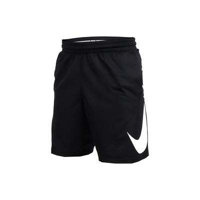 Nadruk Logo Swoosh Elastyczna Talia Sportowe Casualowe Szorty Męskie Szorty Czarne 910706-010