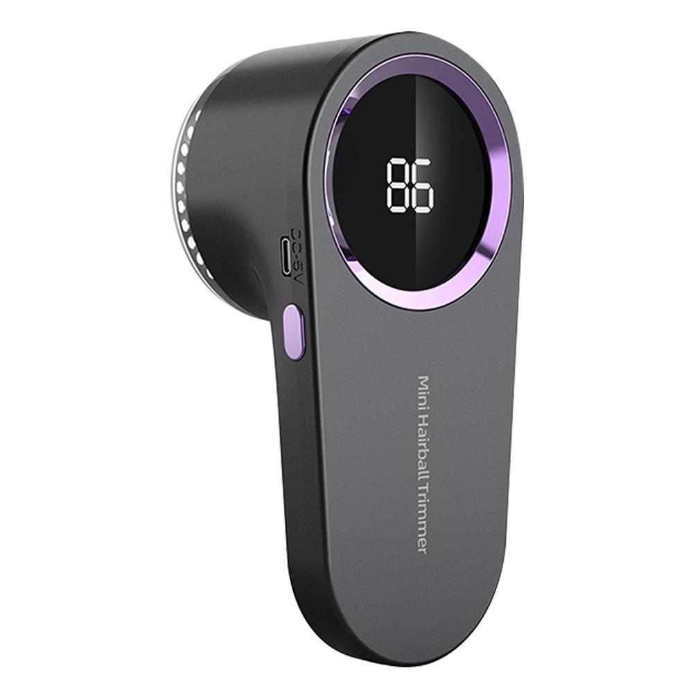 

Портативный триммер для удаления комков шерсти со светодиодным дисплеем, бытовой аккумулятор Type-C, для удаления катышков с толстой сеткой с титановым покрытием