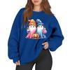 Women's Casual Fashion Long Sleeve Printed Round Neck Sweatshirt Top