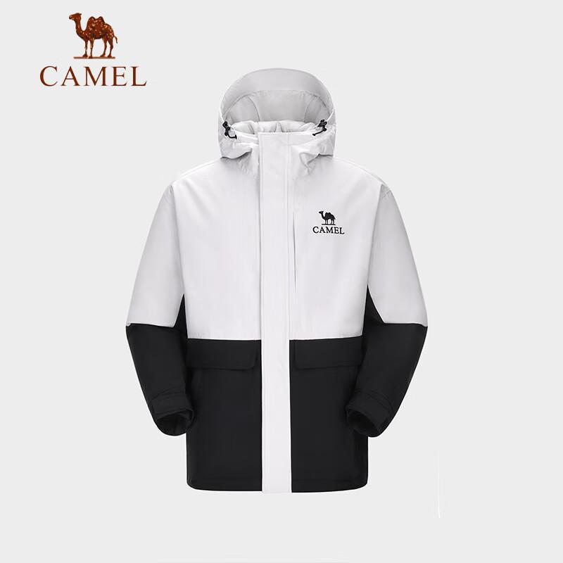 CAMEL Men's Padded Hard Shell Windbreaker Jacket