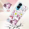 For Honor 90 Lite Case Cartoon Painted Pattern Quicksand Liquid Cover For Huawei Honor 90 Lite Honor90 90Lite Phone Case Fundas