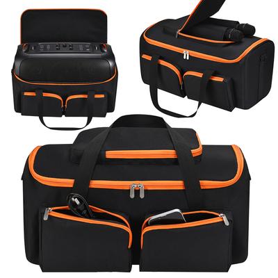 Universelle Audio-Aufbewahrungstasche mit Mikrofonfächern, Outdoor-Reisekoffer, Mehrzweck-Polster-Aufbewahrungstaschen für PartyBox On-The-Go