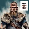 Adjustable Leather Headband Medieval Knight Headband Halloween Cosplay Accessory Headgear Motorcycle Driving Headwear