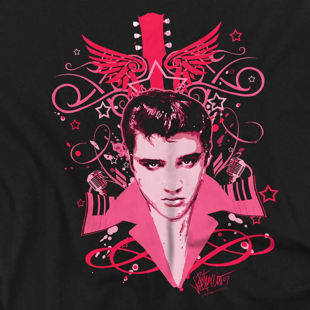 Elvis Presley Unisex Adult Lets Face It T-Shirt
