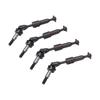 4pcs RC Steel Drive Shaft CVD Transmission Axle for HSP 94123 1 10 RC Car Upgrade Parts