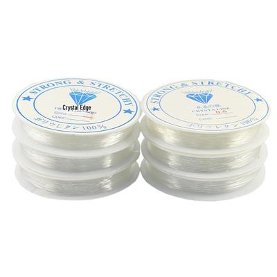 Transparente elastische Kristall-Angelschnur für DIY-Schmuck und Perlenarbeiten