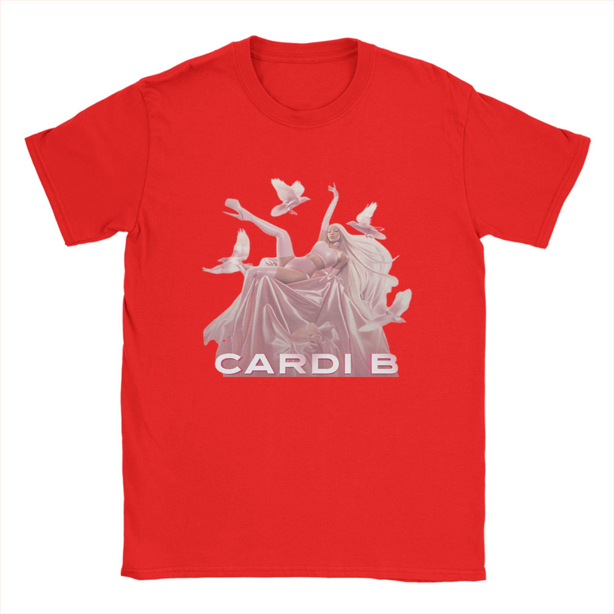 

Cardi B Am I The Drama 2026 Art Unisex T Shirt Casual Tees Short Sleeve Round Collar TShirt Pure Cotton Summer Clothes S