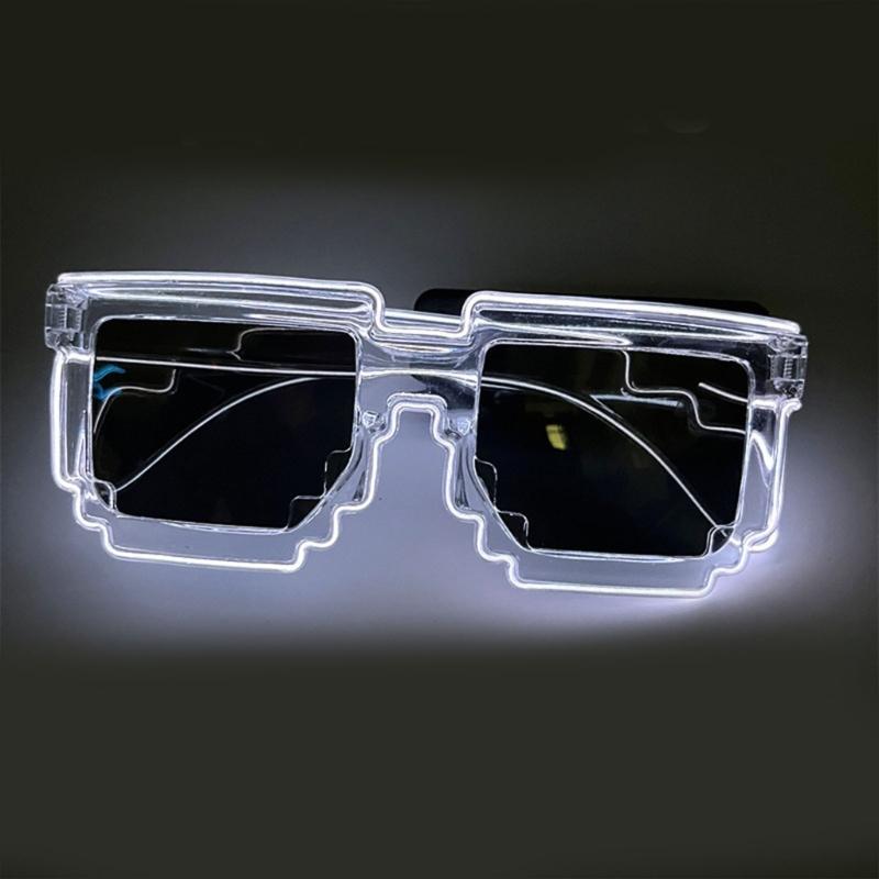 LED Light Up Sunglasses With Fashion Frame and Lens For Night Parties And Festival Event Gathering Dressingup Eyewears