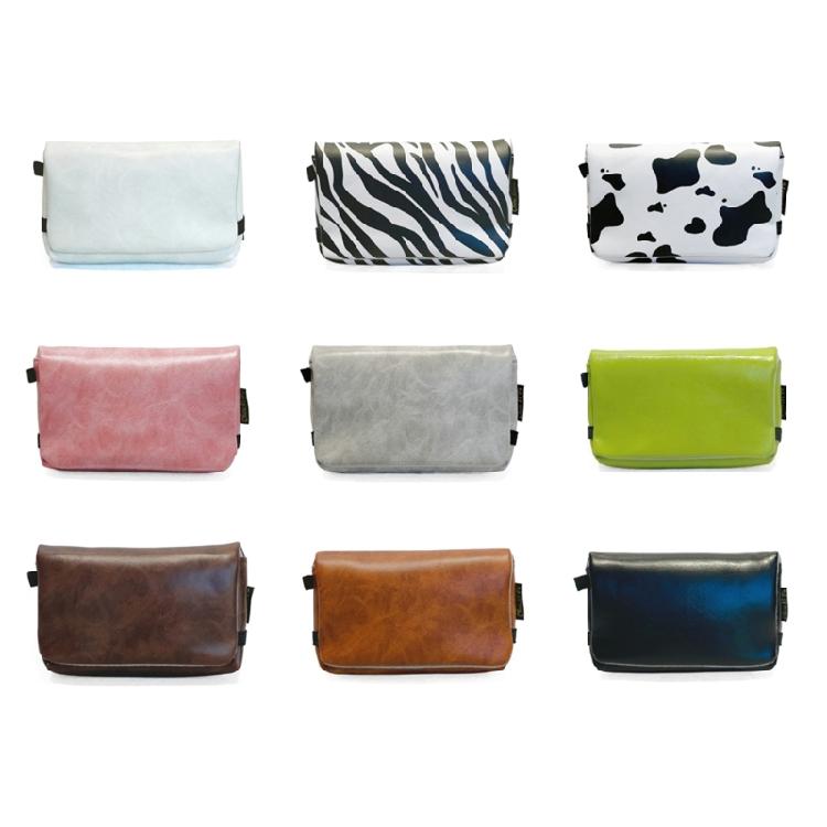 PU Camera Storage Bag for ZV 1F Users and More Digital Camera Vlog Camera with Convenient Compartments