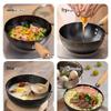 ASD 20cm Non-Coated Rust-Resistant Iron Wok