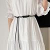 Long Length Waist Rope Belt Solid Color Body Chain Belt Rope Thin Belt  Dress Clothing Accessories