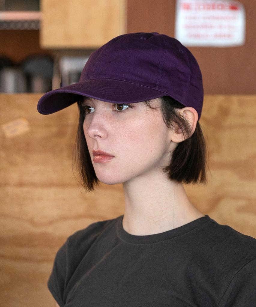 Chaebteo Casual Washing Ball Cap-Purple