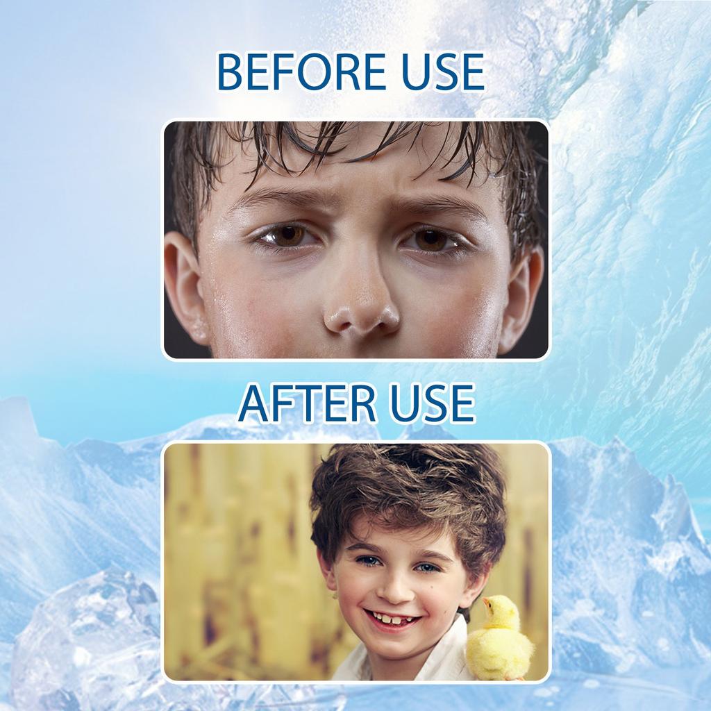 Refreshing And Refreshing Patch Refreshing Hydrogel Cartoon Ice Patch Fast Patch.