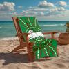 South Sydney Rabbitohs Fashion Beach Towel: Ideal for Summer Adventures Soft, Absorbent and Quick Drying Suitable for Swimming and Bathing